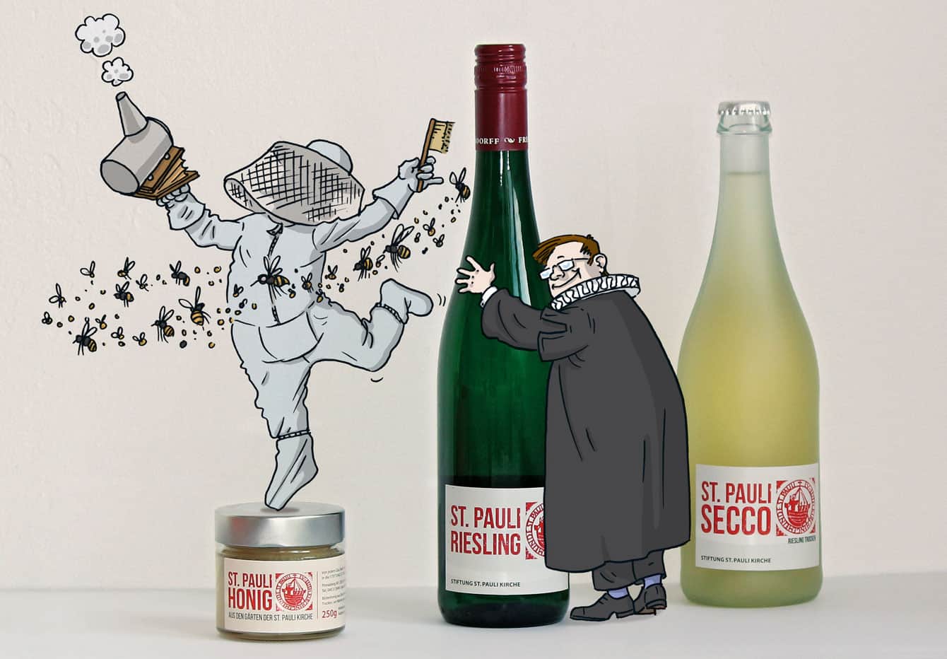 Honig und Wein