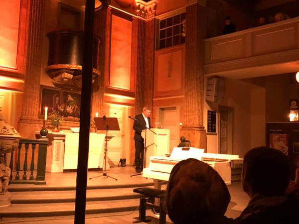 Pastor Sieghard Wilm Konzertansage