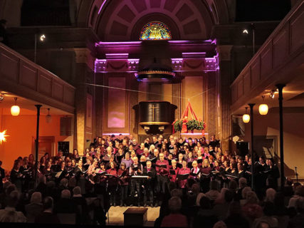Projektchor Weihnachtsauftritt