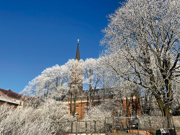 Winterbild St. Pauli Kirche